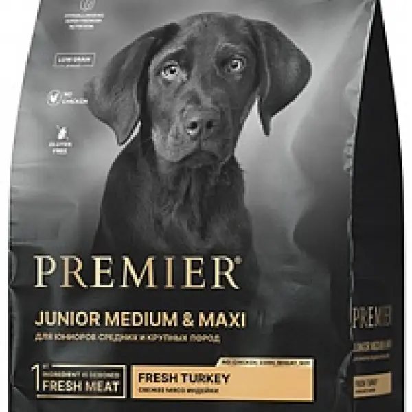 Premier Dog Turkey JUNIOR Medium&Maxi (Индейка для юниоров средних и крупных пород) 10кг