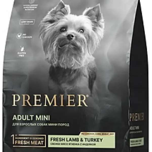 Premier Dog Lamb&Turkey ADULT Mini (Ягненок с индейкой для собак мелких пород) 01кг