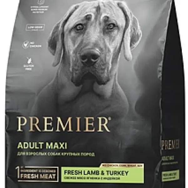 Premier Dog Lamb&Turkey ADULT Maxi (Ягненок с индейкой для собак крупных пород) 03кг