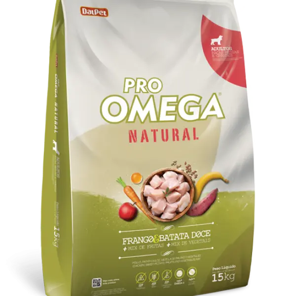 NATURAL PRO OMEGA - ДЛЯ ВЗРОСЛЫХ СОБАК СРЕДНИХ И КРУПНЫХ ПОРОД 15кг