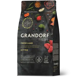 GRANDORF FRESH СВЕЖЕЕ МЯСО ЯГНЕНКА С БАТАТОМ ДЛЯ КОТЯТ 2кг