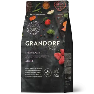 GRANDORF FRESH СВЕЖЕЕ МЯСО ЯГНЕНКА С БАТАТОМ ДЛЯ ВЗРОСЛЫХ КОШЕК 2кг