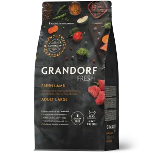 GRANDORF FRESH СВЕЖЕЕ МЯСО ЯГНЕНКА С БАТАТОМ ДЛЯ КОШЕК КРУПНЫХ ПОРОД 0,4кг