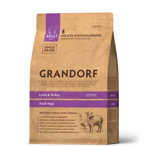 Grandorf Ягнёнок с индейкой для крупных пород 3 кг (под заказ, срок ожидания ~ 3-5 рабочих дней)